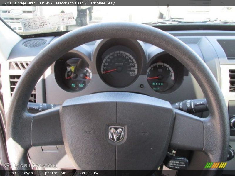 Blackberry Pearl / Dark Slate Gray 2011 Dodge Nitro Heat 4x4