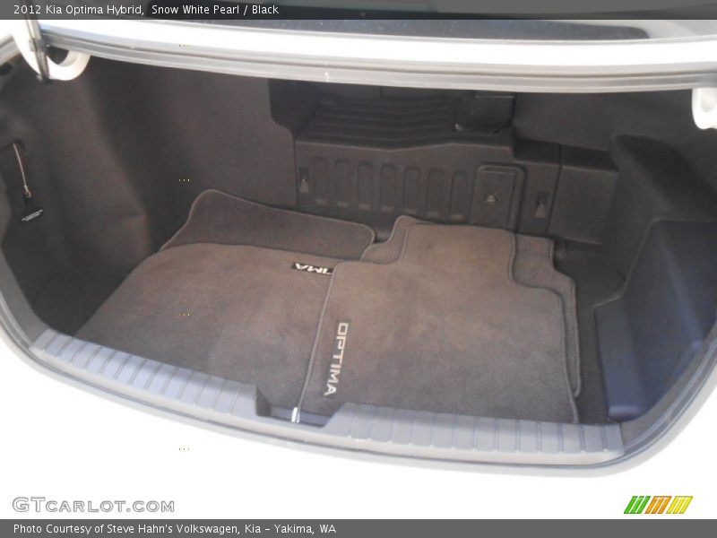 Snow White Pearl / Black 2012 Kia Optima Hybrid