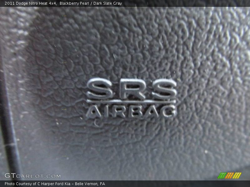 Blackberry Pearl / Dark Slate Gray 2011 Dodge Nitro Heat 4x4