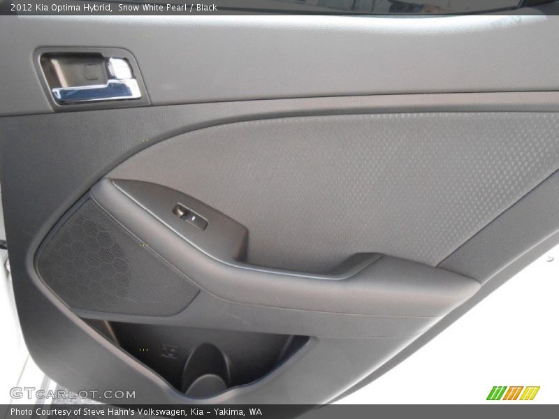 Snow White Pearl / Black 2012 Kia Optima Hybrid
