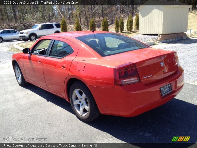 TorRed / Dark Slate Gray 2008 Dodge Charger SE