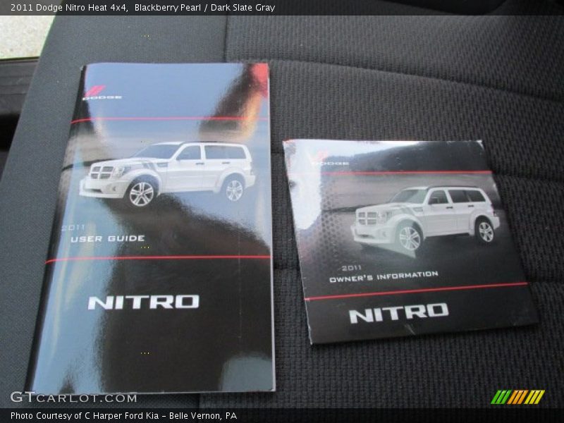 Blackberry Pearl / Dark Slate Gray 2011 Dodge Nitro Heat 4x4