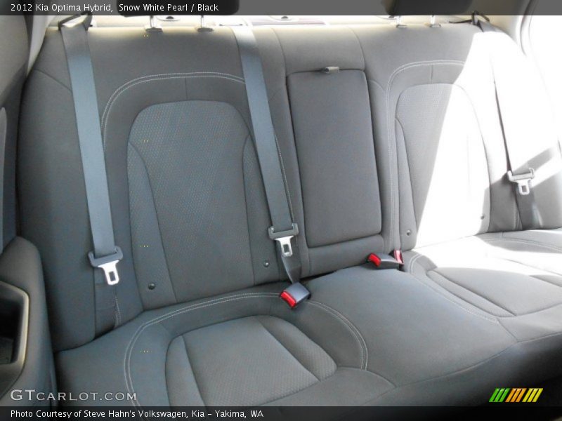 Snow White Pearl / Black 2012 Kia Optima Hybrid