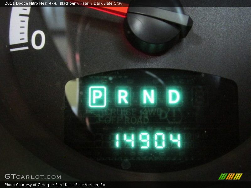 Blackberry Pearl / Dark Slate Gray 2011 Dodge Nitro Heat 4x4