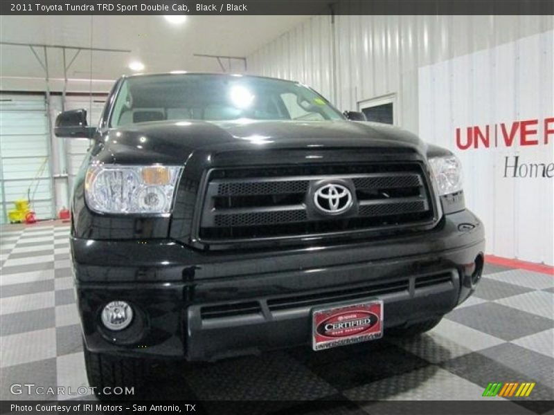 Black / Black 2011 Toyota Tundra TRD Sport Double Cab