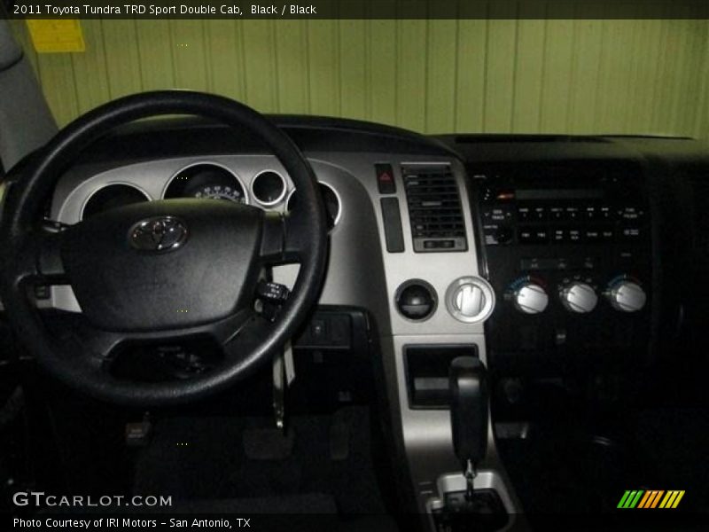 Black / Black 2011 Toyota Tundra TRD Sport Double Cab