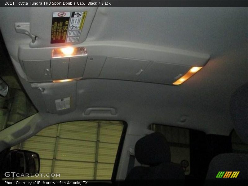 Black / Black 2011 Toyota Tundra TRD Sport Double Cab