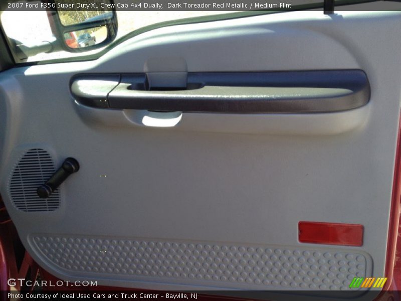 Dark Toreador Red Metallic / Medium Flint 2007 Ford F350 Super Duty XL Crew Cab 4x4 Dually