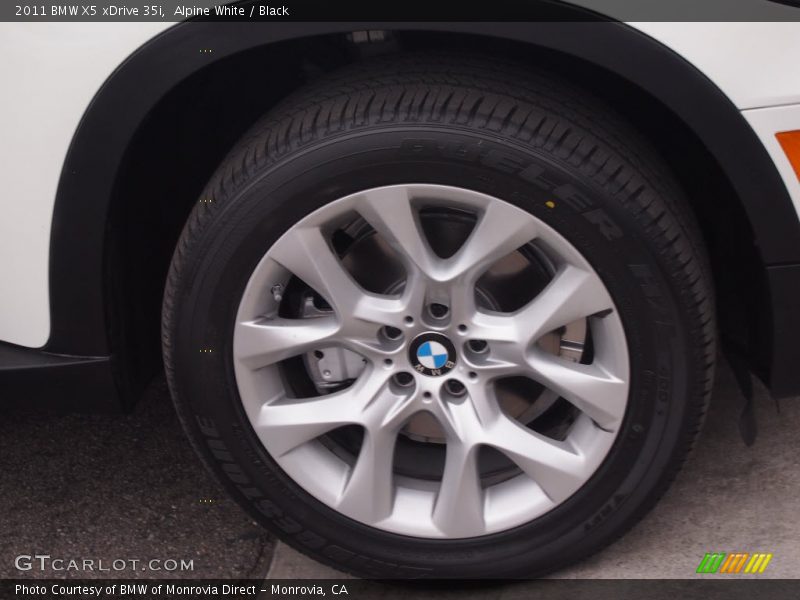 Alpine White / Black 2011 BMW X5 xDrive 35i