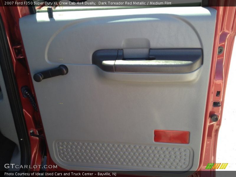 Dark Toreador Red Metallic / Medium Flint 2007 Ford F350 Super Duty XL Crew Cab 4x4 Dually