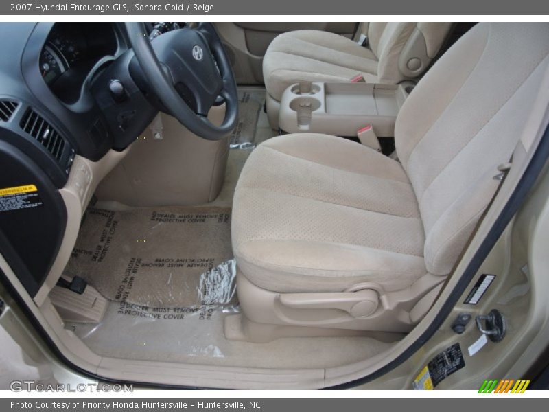 Sonora Gold / Beige 2007 Hyundai Entourage GLS