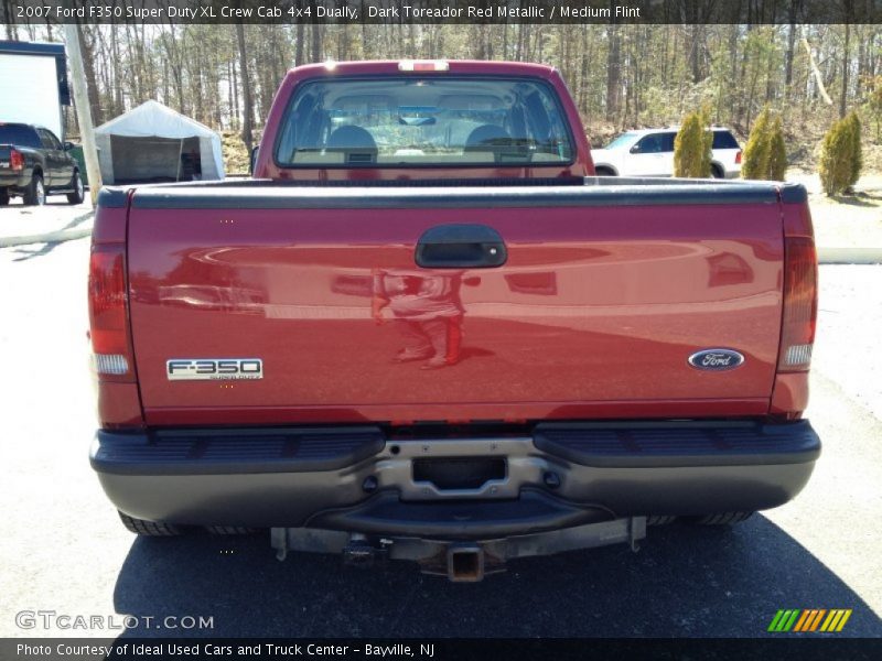 Dark Toreador Red Metallic / Medium Flint 2007 Ford F350 Super Duty XL Crew Cab 4x4 Dually