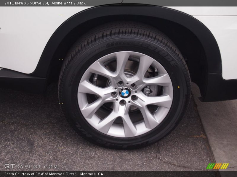 Alpine White / Black 2011 BMW X5 xDrive 35i