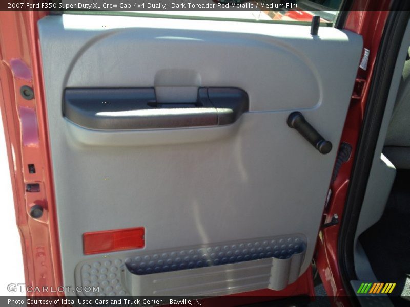 Dark Toreador Red Metallic / Medium Flint 2007 Ford F350 Super Duty XL Crew Cab 4x4 Dually