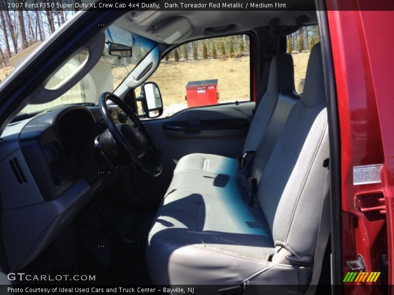 Dark Toreador Red Metallic / Medium Flint 2007 Ford F350 Super Duty XL Crew Cab 4x4 Dually