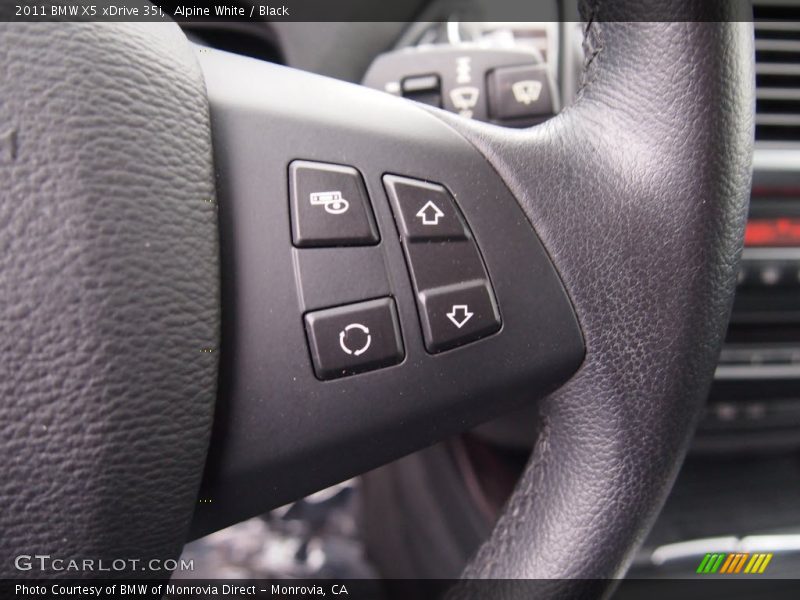 Alpine White / Black 2011 BMW X5 xDrive 35i