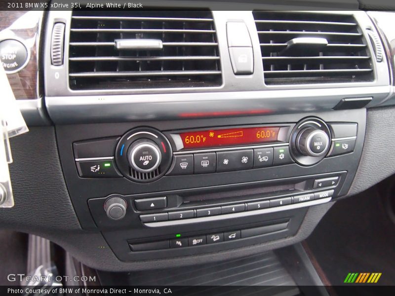 Alpine White / Black 2011 BMW X5 xDrive 35i