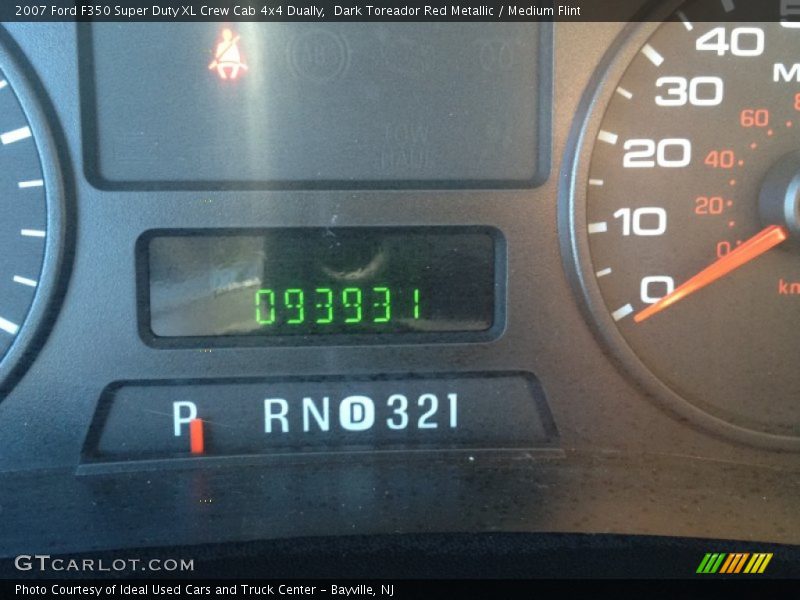 Dark Toreador Red Metallic / Medium Flint 2007 Ford F350 Super Duty XL Crew Cab 4x4 Dually
