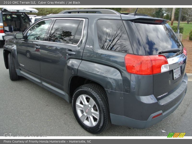 Cyber Gray Metallic / Jet Black 2010 GMC Terrain SLE