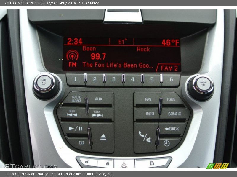 Cyber Gray Metallic / Jet Black 2010 GMC Terrain SLE