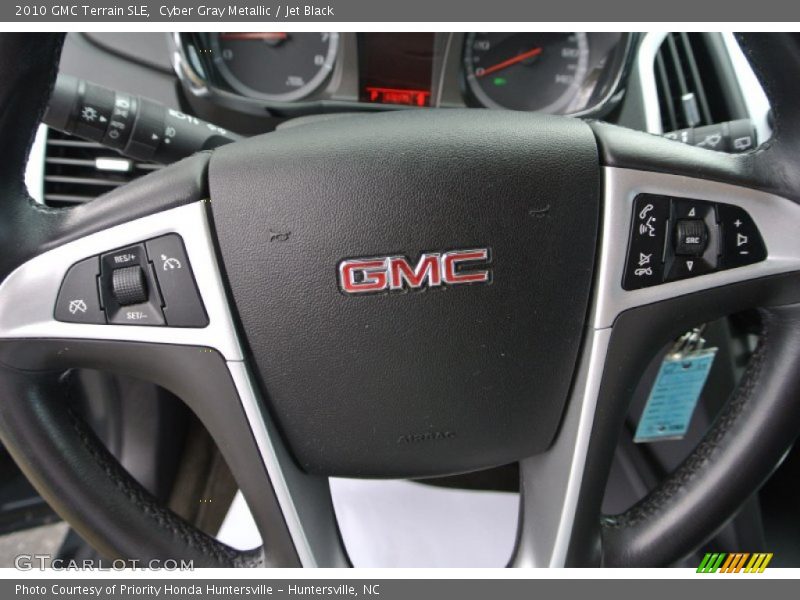 Cyber Gray Metallic / Jet Black 2010 GMC Terrain SLE