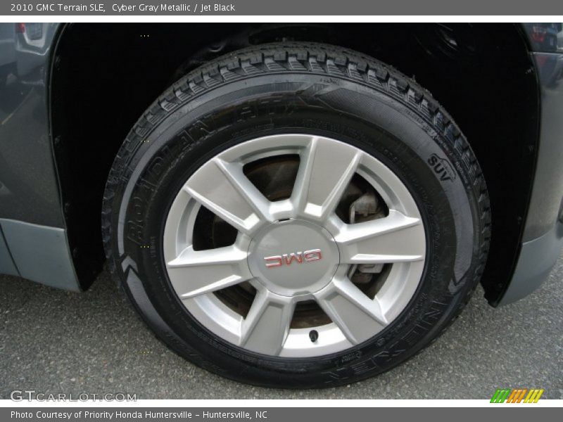 Cyber Gray Metallic / Jet Black 2010 GMC Terrain SLE