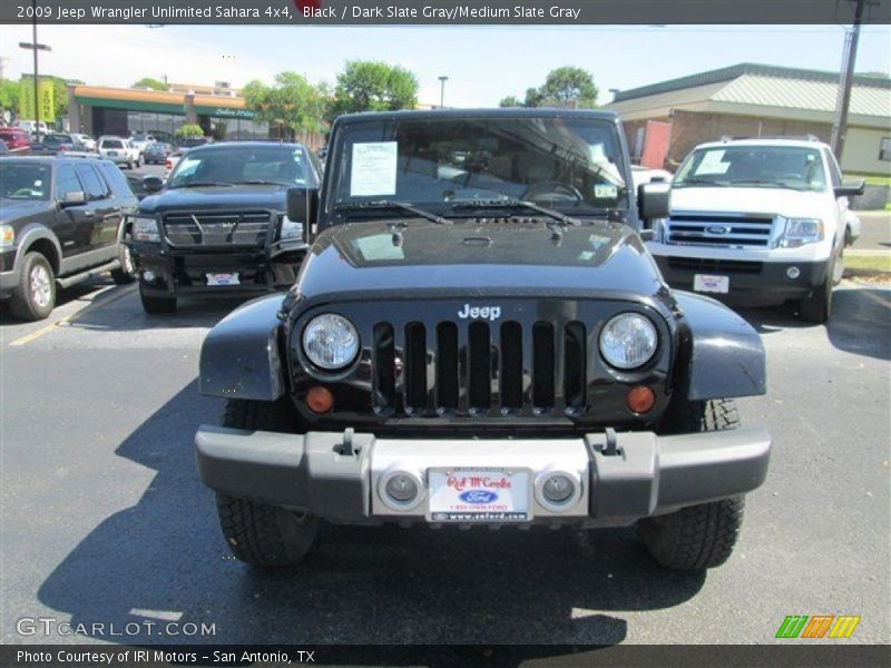 Black / Dark Slate Gray/Medium Slate Gray 2009 Jeep Wrangler Unlimited Sahara 4x4