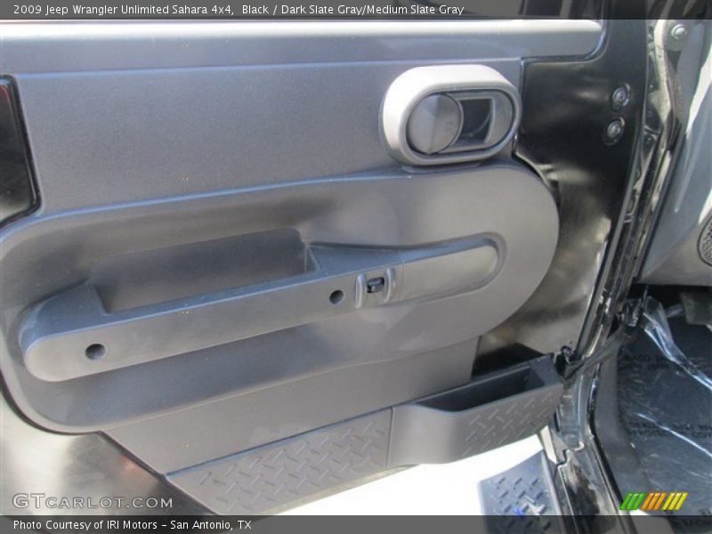 Black / Dark Slate Gray/Medium Slate Gray 2009 Jeep Wrangler Unlimited Sahara 4x4