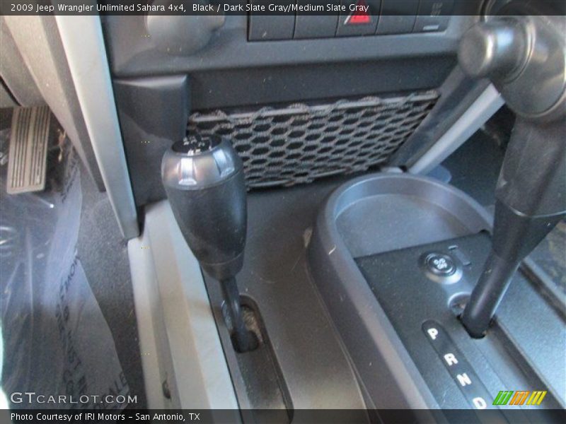 Black / Dark Slate Gray/Medium Slate Gray 2009 Jeep Wrangler Unlimited Sahara 4x4