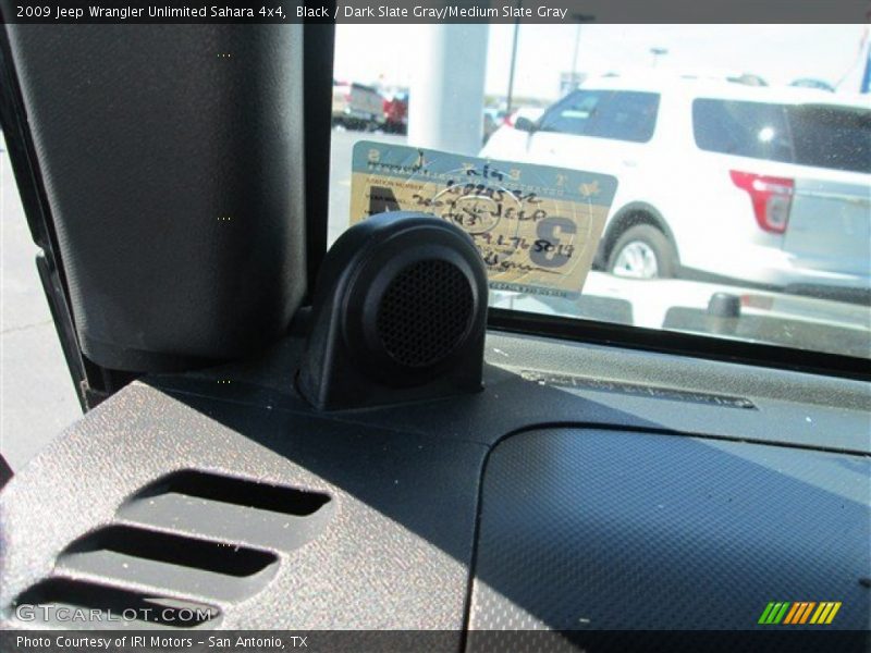 Black / Dark Slate Gray/Medium Slate Gray 2009 Jeep Wrangler Unlimited Sahara 4x4