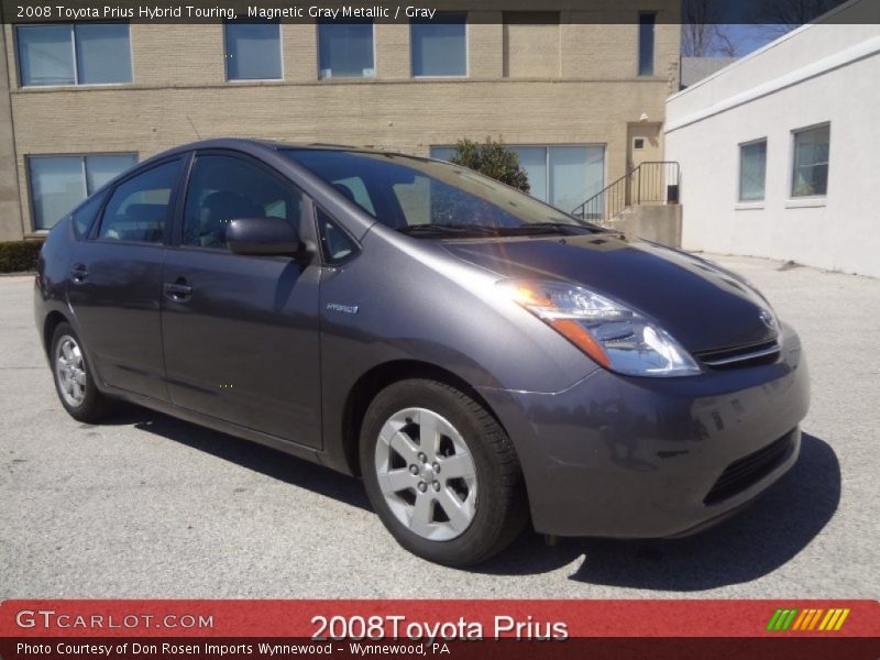 Magnetic Gray Metallic / Gray 2008 Toyota Prius Hybrid Touring