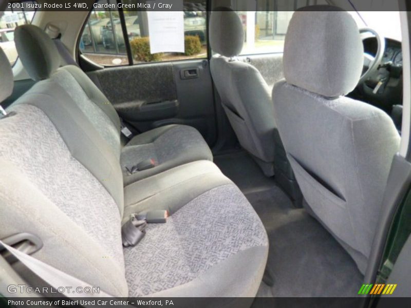 Rear Seat of 2001 Rodeo LS 4WD