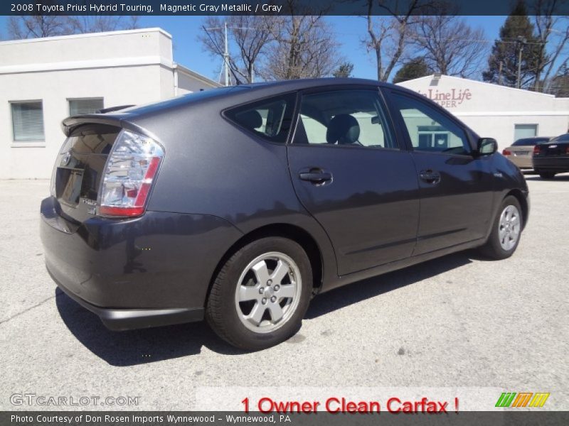 Magnetic Gray Metallic / Gray 2008 Toyota Prius Hybrid Touring