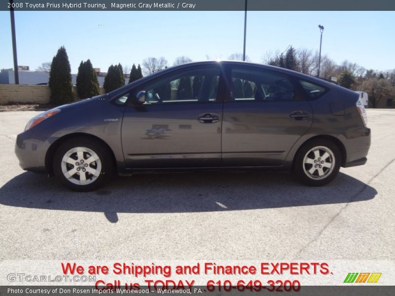 Magnetic Gray Metallic / Gray 2008 Toyota Prius Hybrid Touring