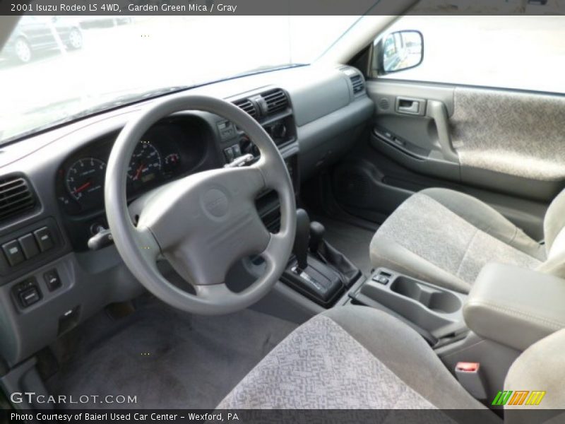 Gray Interior - 2001 Rodeo LS 4WD 