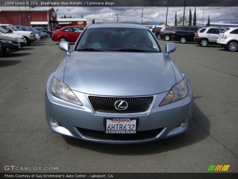 Breakwater Blue Metallic / Cashmere Beige 2006 Lexus IS 250