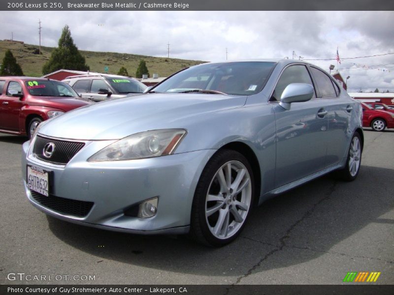 Breakwater Blue Metallic / Cashmere Beige 2006 Lexus IS 250