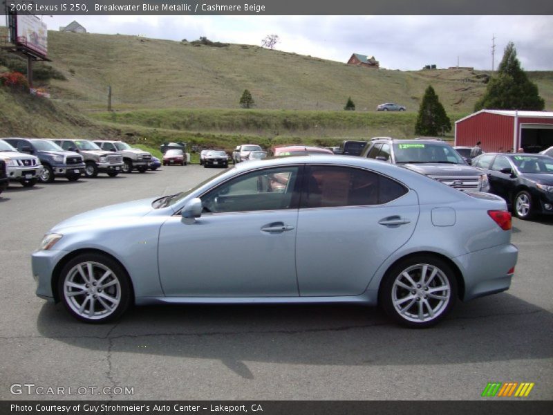 Breakwater Blue Metallic / Cashmere Beige 2006 Lexus IS 250