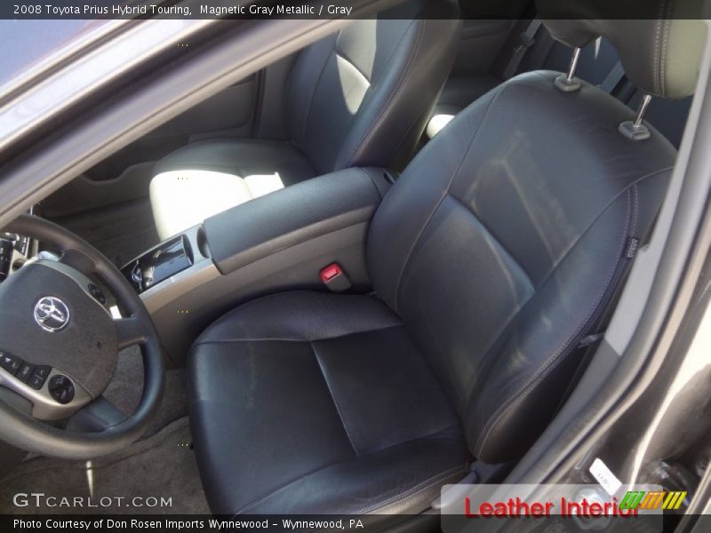 Magnetic Gray Metallic / Gray 2008 Toyota Prius Hybrid Touring