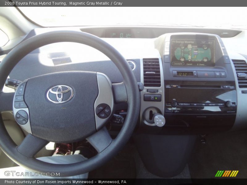 Magnetic Gray Metallic / Gray 2008 Toyota Prius Hybrid Touring