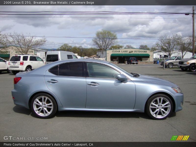 Breakwater Blue Metallic / Cashmere Beige 2006 Lexus IS 250