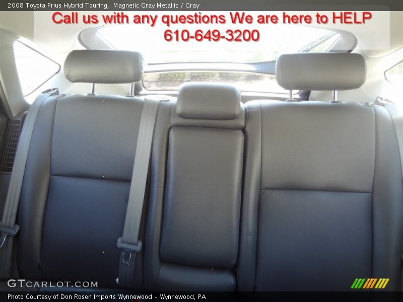 Magnetic Gray Metallic / Gray 2008 Toyota Prius Hybrid Touring