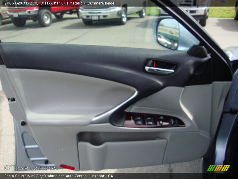 Breakwater Blue Metallic / Cashmere Beige 2006 Lexus IS 250