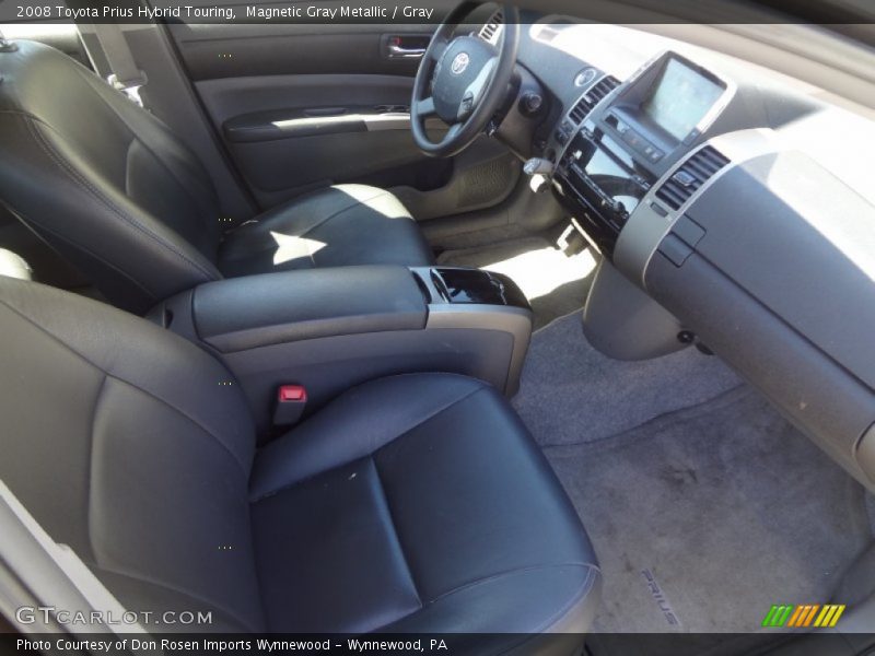 Magnetic Gray Metallic / Gray 2008 Toyota Prius Hybrid Touring