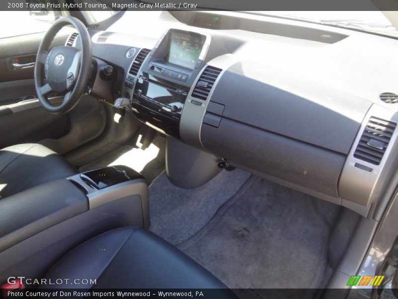 Magnetic Gray Metallic / Gray 2008 Toyota Prius Hybrid Touring
