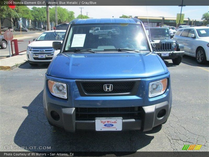 Atomic Blue Metallic / Gray/Blue 2006 Honda Element EX-P