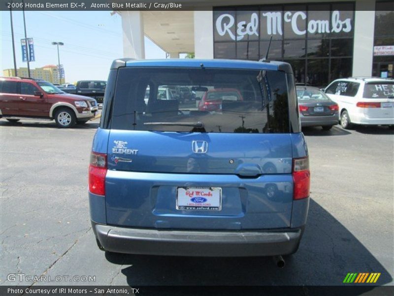 Atomic Blue Metallic / Gray/Blue 2006 Honda Element EX-P