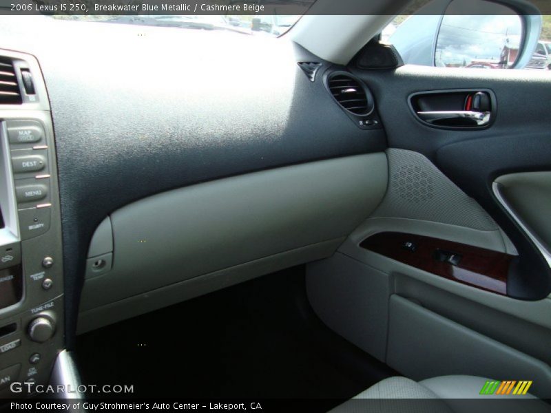 Breakwater Blue Metallic / Cashmere Beige 2006 Lexus IS 250