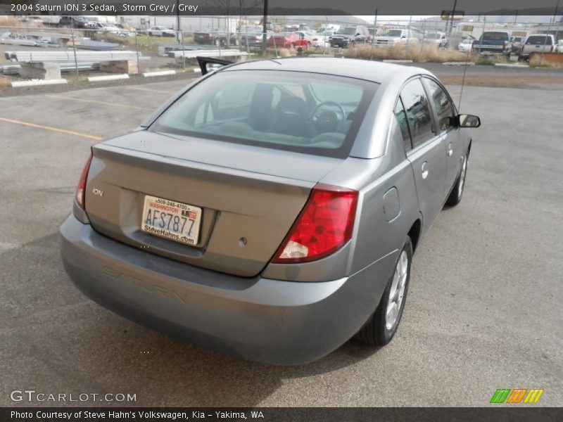 Storm Grey / Grey 2004 Saturn ION 3 Sedan