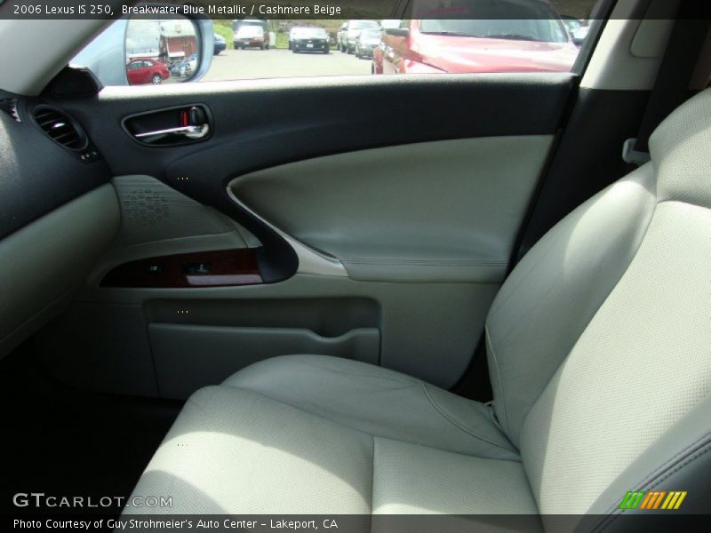 Breakwater Blue Metallic / Cashmere Beige 2006 Lexus IS 250